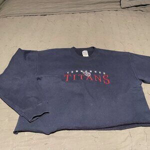 Vintage NFL Tennessee Titans Sweatshirt (cropped)